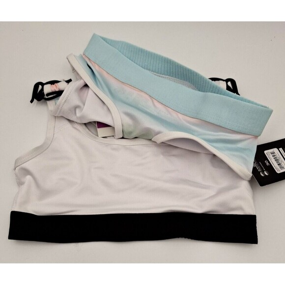 ATHLETIC WORKS 2 PACK RACERBACK SPORTS BRAS BAND SIZE 30 GIRL'S SIZE S - Picture 3 of 9